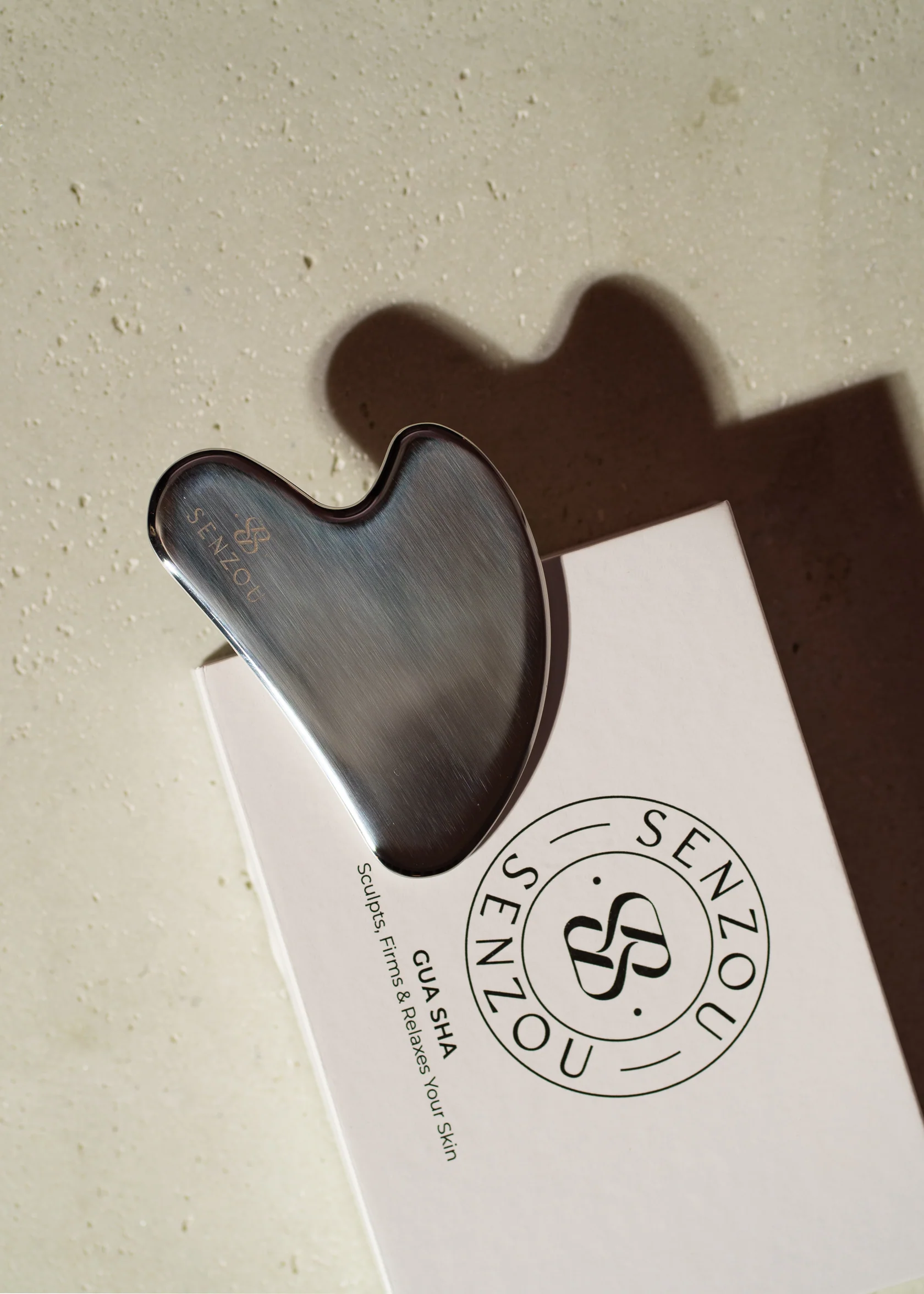 Gua Sha aus Edelstahl