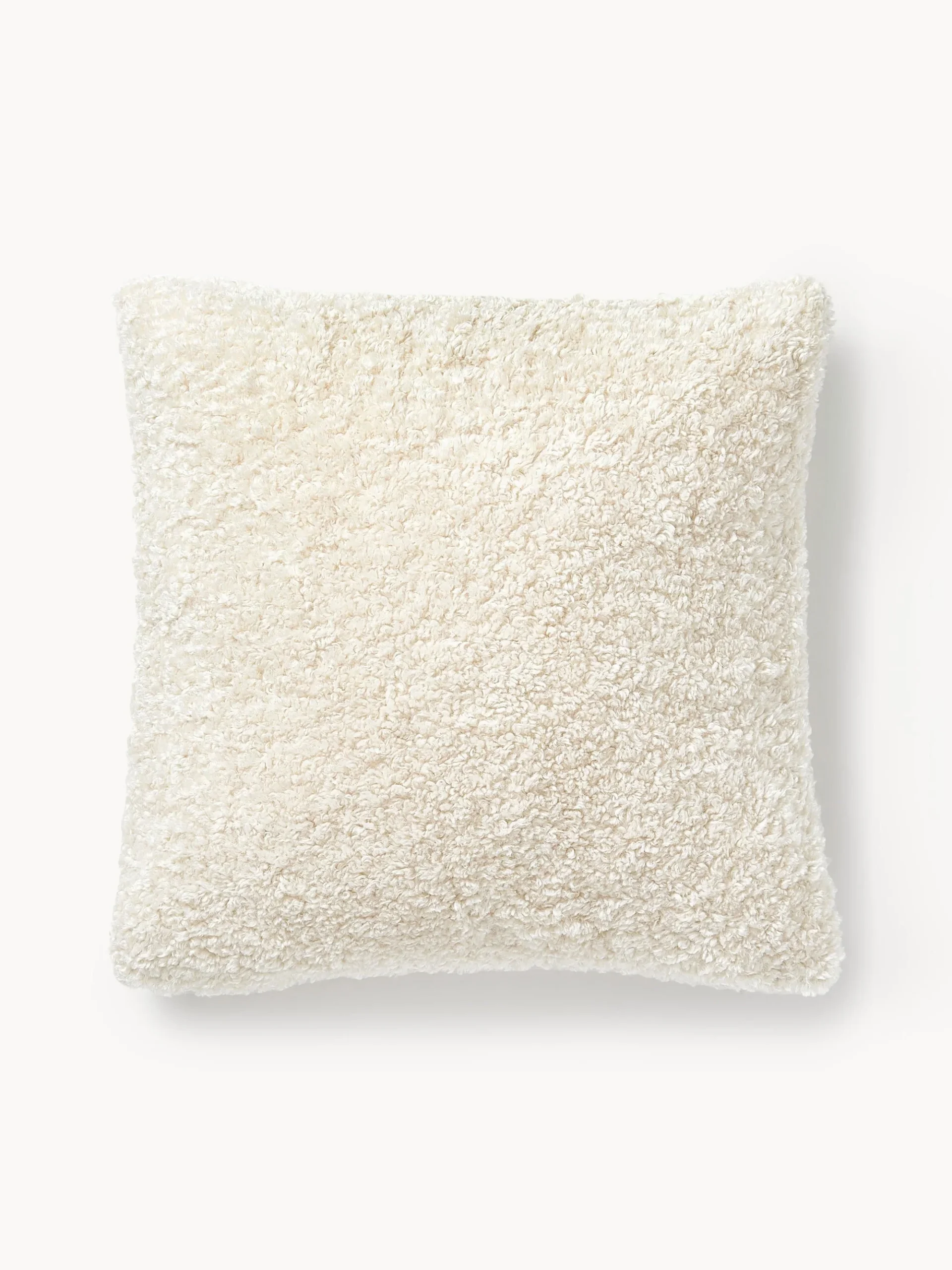 Teddy-Kissen Dotty Cremeweiß